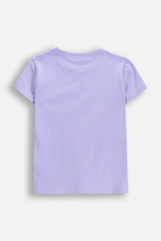 Coccodrillo tričko detské bavlnené WC6143217VGB fialová SS26