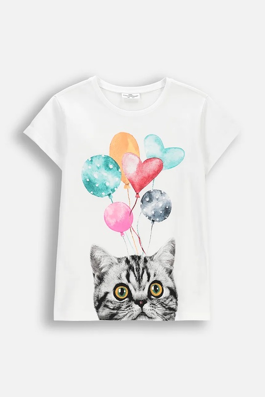 Coccodrillo t-shirt παιδικό με βαμβάκι λευκό WC6143218VGB