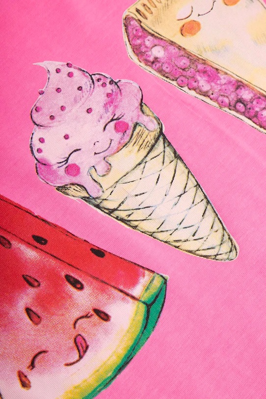 Coccodrillo top detský bavlnený ružová WC6143304VGB