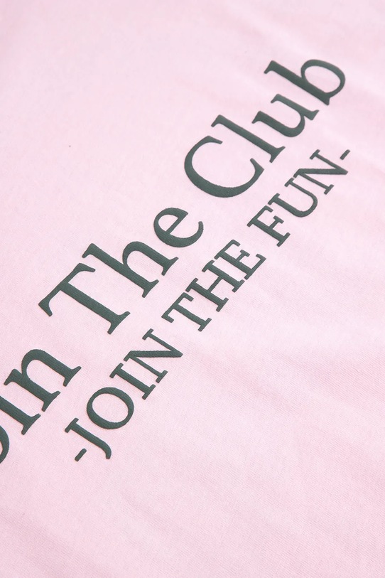 Coccodrillo t-shirt παιδικό βαμβακερό ροζ WC6143202JGJ