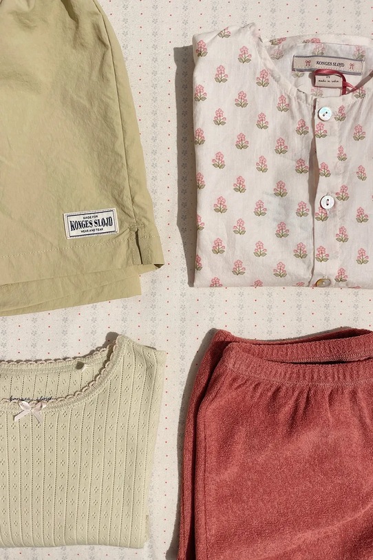 Konges Sløjd тениска за деца от памук MINNIE TEE GOTS KS105485.PPY2 жълт