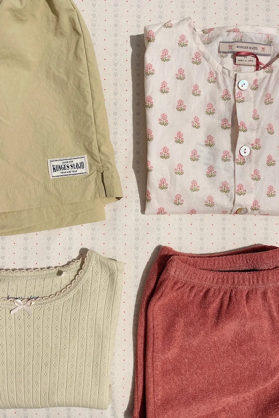 Konges Sløjd тениска за деца от памук MINNIE TEE GOTS KS105485.PPY2 жълт