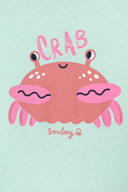 Fete United Colors of Benetton tricou pentru copii, din bumbac 3I1XG10N5.P.seasonal turcoaz