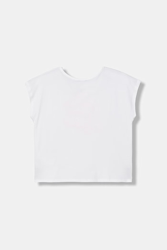 United Colors of Benetton tričko dětské bavlněné 3I1XC10U0.G.seasonal bílá SS26
