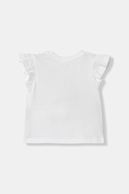 United Colors of Benetton tričko dětské bavlněné 3I1XA107D.W.seasonal bílá SS26