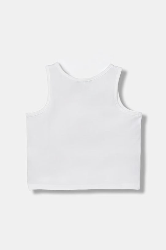 United Colors of Benetton top pentru copii, din bumbac 3I1XGH016.P.seasonal alb SS26