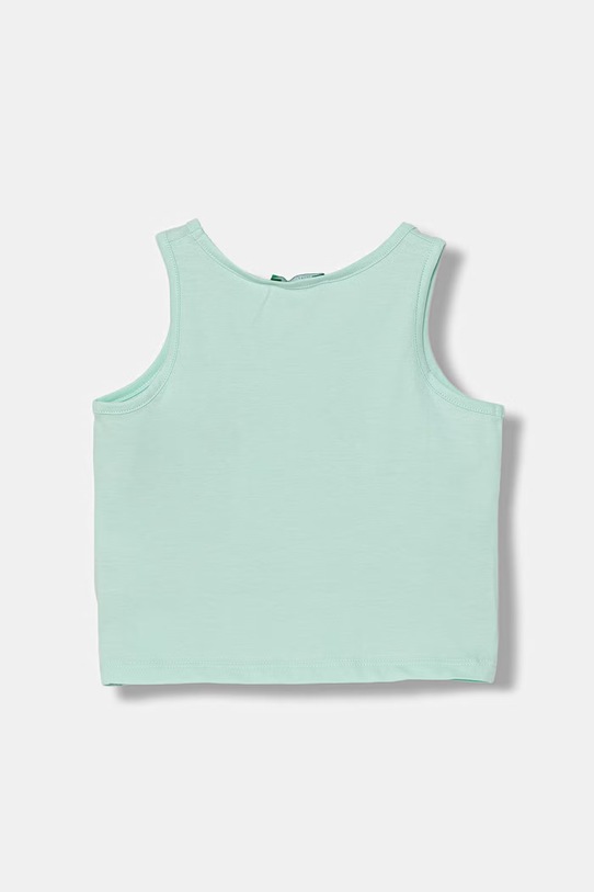 United Colors of Benetton top pentru copii, din bumbac 3I1XGH016.P.seasonal turcoaz SS26