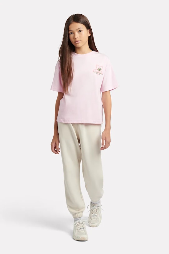 New Balance t-shirt παιδικός βαμβακερός YT6124R8