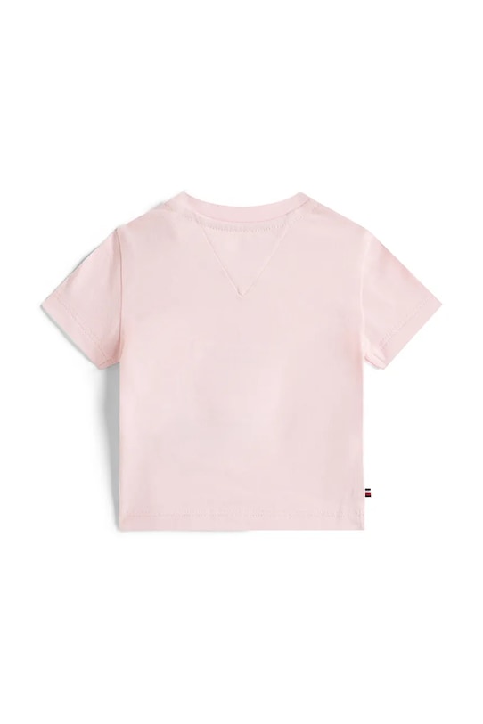 Tommy Hilfiger t-shirt niemowlęcy KN0KN02146.PPY2 różowy SS26