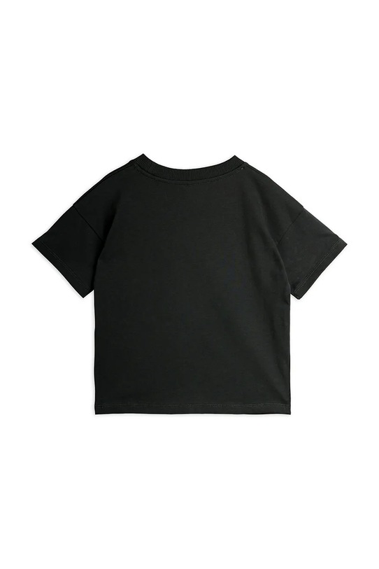 Chłopiec Mini Rodini t-shirt bawełniany dziecięcy Panther 11000340 czarny