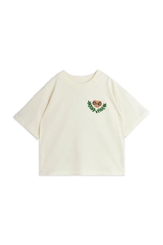 Mini Rodini t-shirt bawełniany dziecięcy E.T. aplikacja biały 25820102