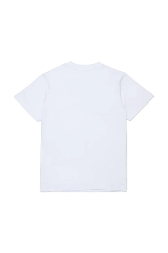 Diesel t-shirt dziecięcy UTRIM UW T-SHIRT J02691.KYATR biały SS26