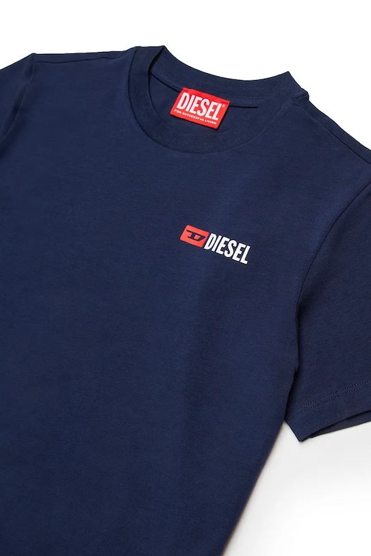 Chłopiec Diesel t-shirt dziecięcy UTRIM UW T-SHIRT J02691.KYATR granatowy