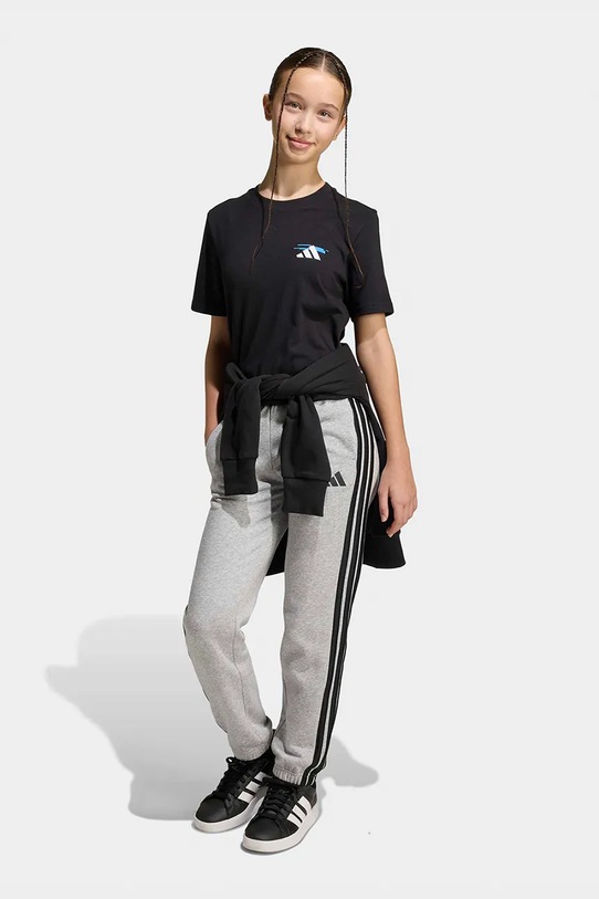 Παιδικό βαμβακερό μπλουζάκι adidas KA0533