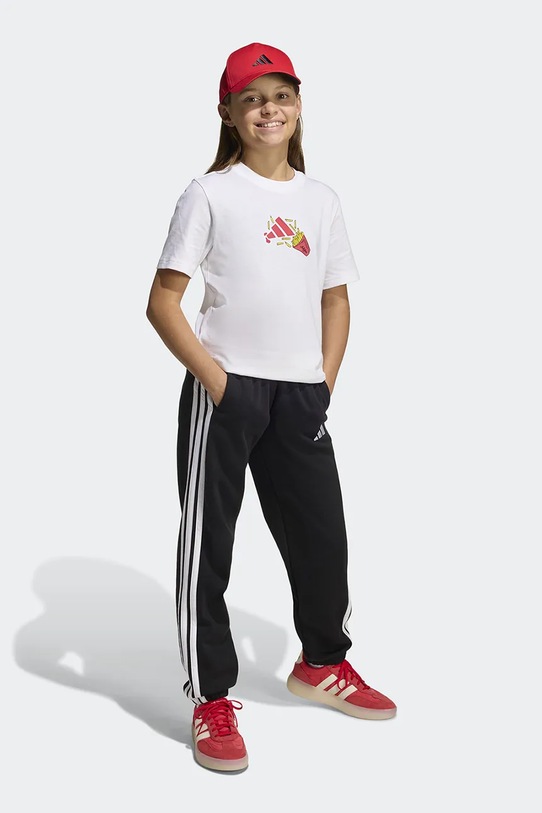 Παιδικό βαμβακερό μπλουζάκι adidas KA0536