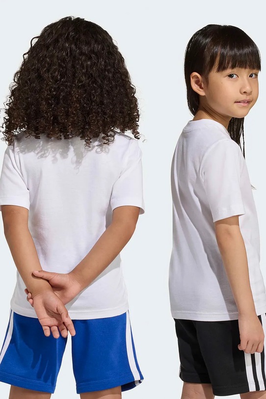 Băieți adidas tricou de bumbac pentru copii KA0543 alb