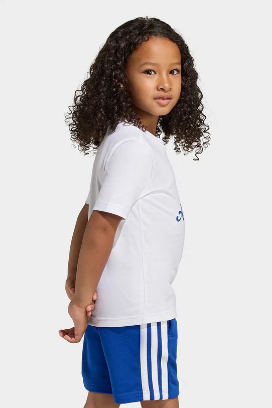 adidas tricou de bumbac pentru copii KA0543 alb