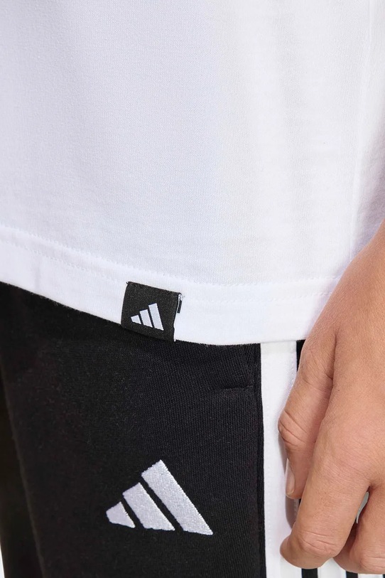 Παιδικό βαμβακερό μπλουζάκι adidas KA0531