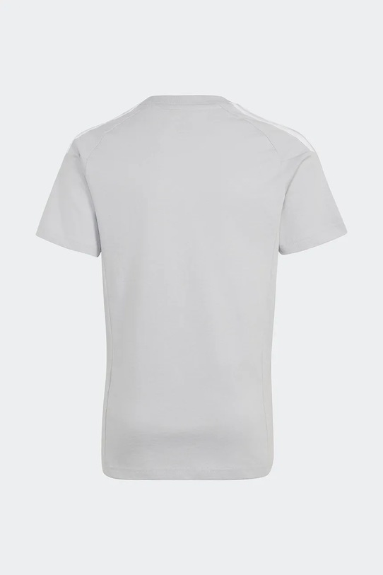 adidas Performance t-shirt bawełniany dziecięcy JY7227 szary SS26