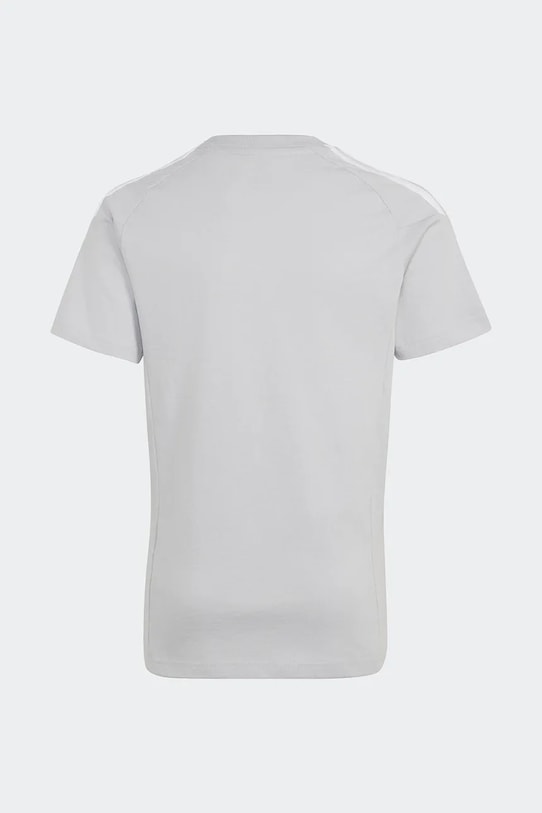 adidas Performance t-shirt bawełniany dziecięcy JY7227 szary SS26