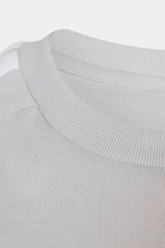 adidas Performance t-shirt bawełniany dziecięcy szary JY7227