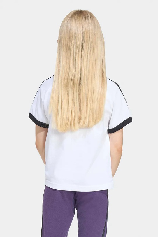 adidas Originals t-shirt dziecięcy bawełniany KC9507 biały