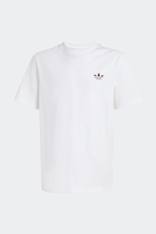 Детска памучна тениска adidas Originals KD5956 син SS26