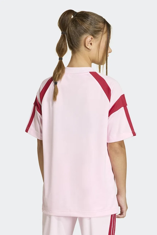 adidas t-shirt dziecięcy KH3804 różowy
