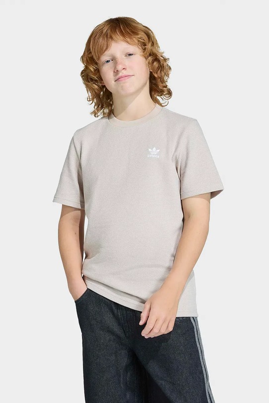 Chłopiec adidas Originals t-shirt dziecięcy KD5528 beżowy