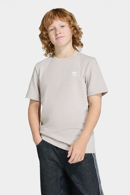 Chłopiec adidas Originals t-shirt dziecięcy KD5528 beżowy