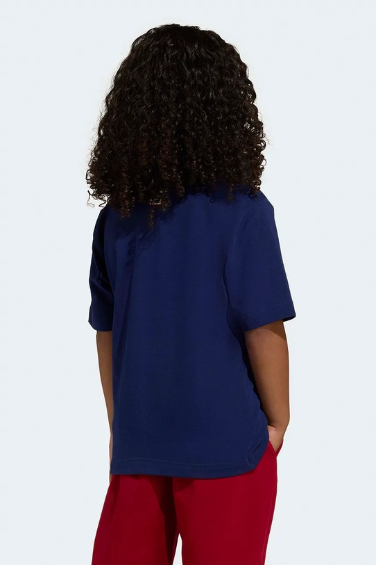 adidas t-shirt dziecięcy Marvel JZ7667 granatowy