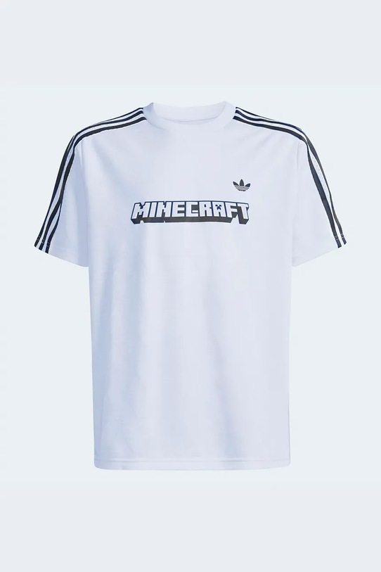 adidas Originals t-shirt dziecięcy MINECRAFT KD5405 biały SS26