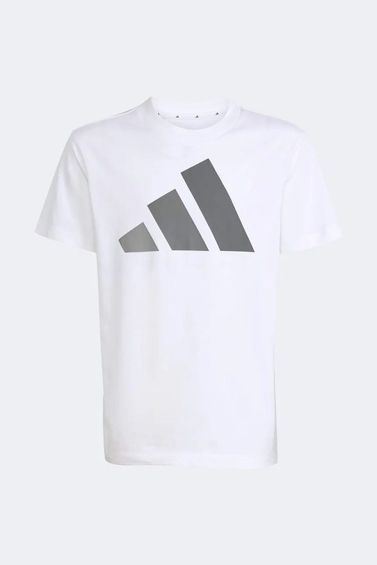 adidas футболка для детей из хлопка KD6048 белый SS26