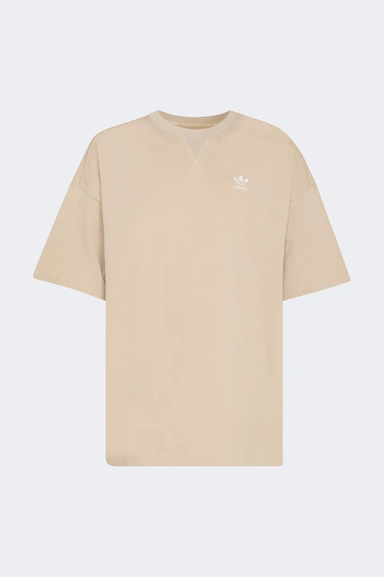 adidas Originals t-shirt bawełniany dziecięcy KE0397 beżowy SS26