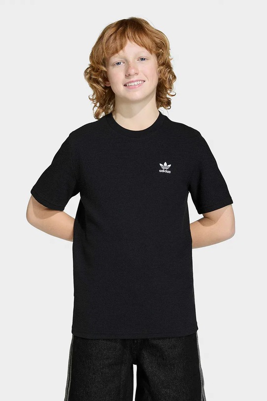 adidas Originals t-shirt dziecięcy pozostałe czarny KD5527