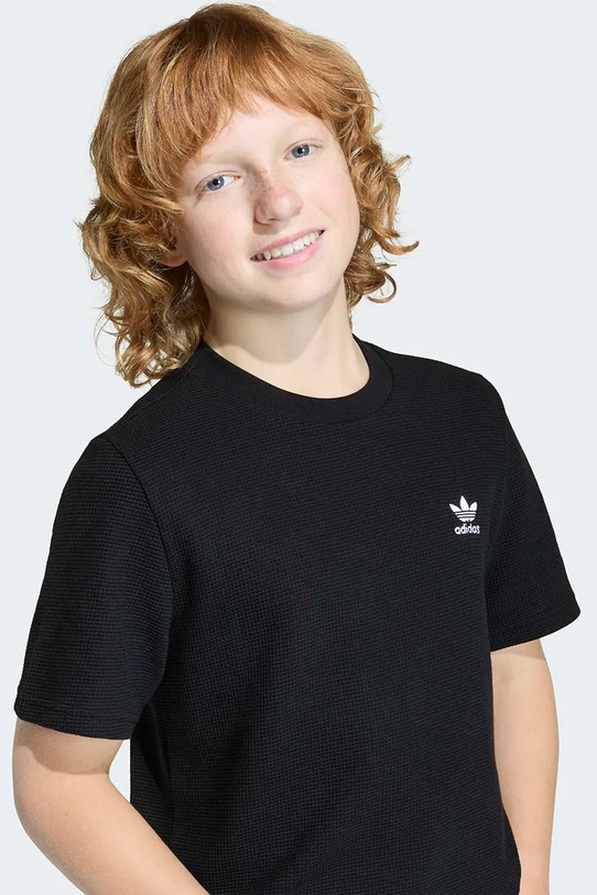 adidas Originals t-shirt dziecięcy czarny KD5527