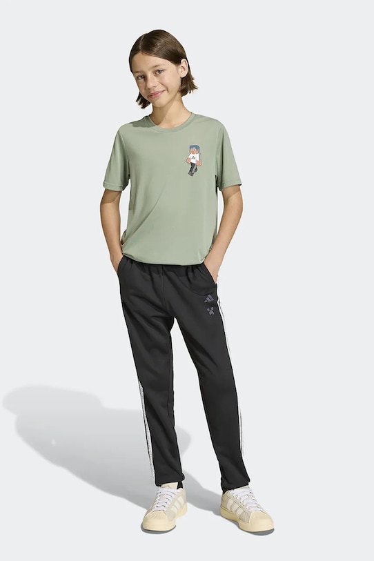 Παιδικό μπλουζάκι adidas πράσινο KA0242