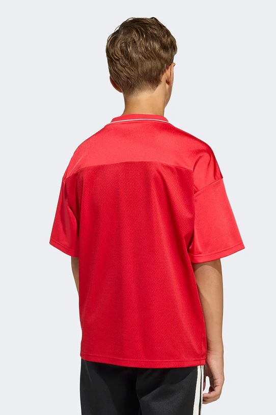 Παιδικό μπλουζάκι adidas KD3426 κόκκινο