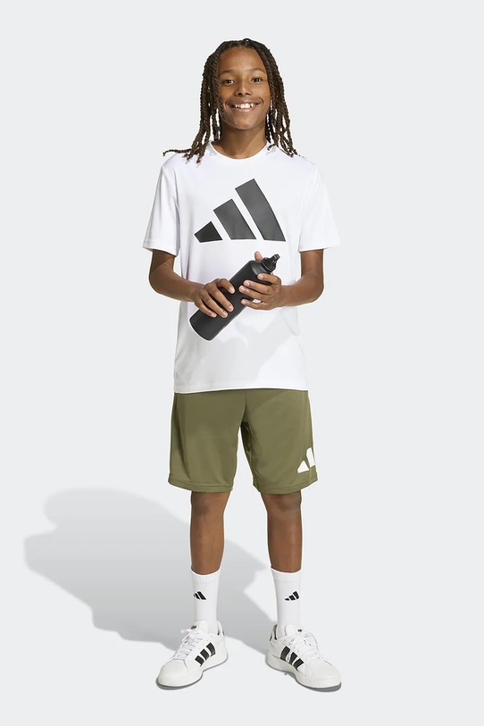 adidas t-shirt dziecięcy biały KB6806