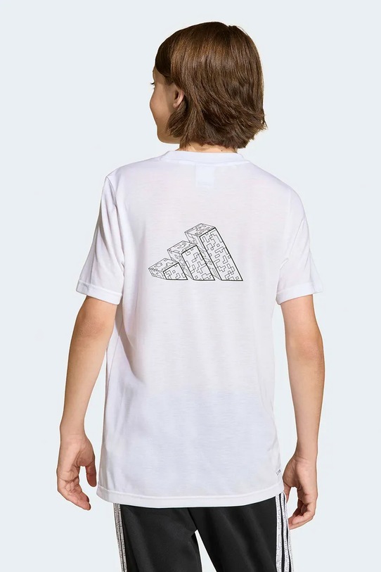 Παιδικό μπλουζάκι adidas KA0234 λευκό