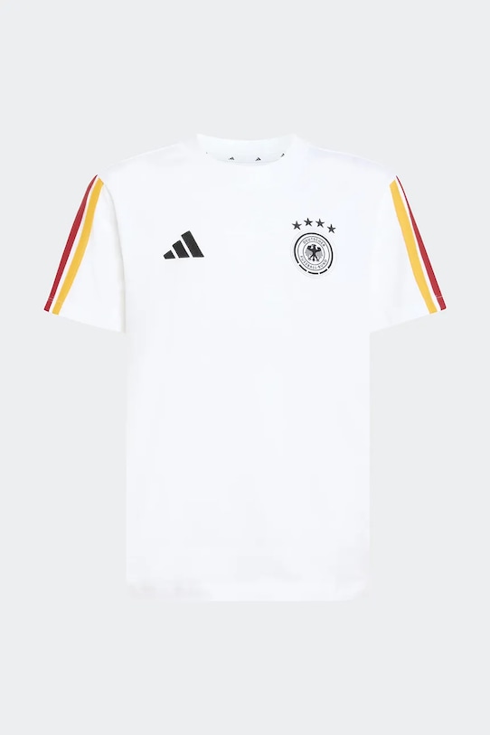 adidas Performance tricou de bumbac pentru copii DFB KIDS JZ9469 alb SS26