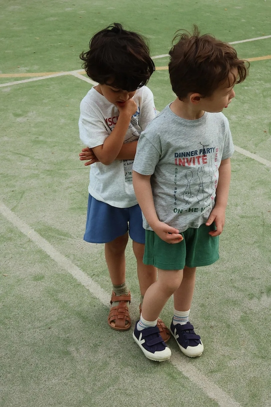 Konges Sløjd t-shirt bawełniany dziecięcy FAMO TEE GOTS KS104807.PPY2 szary