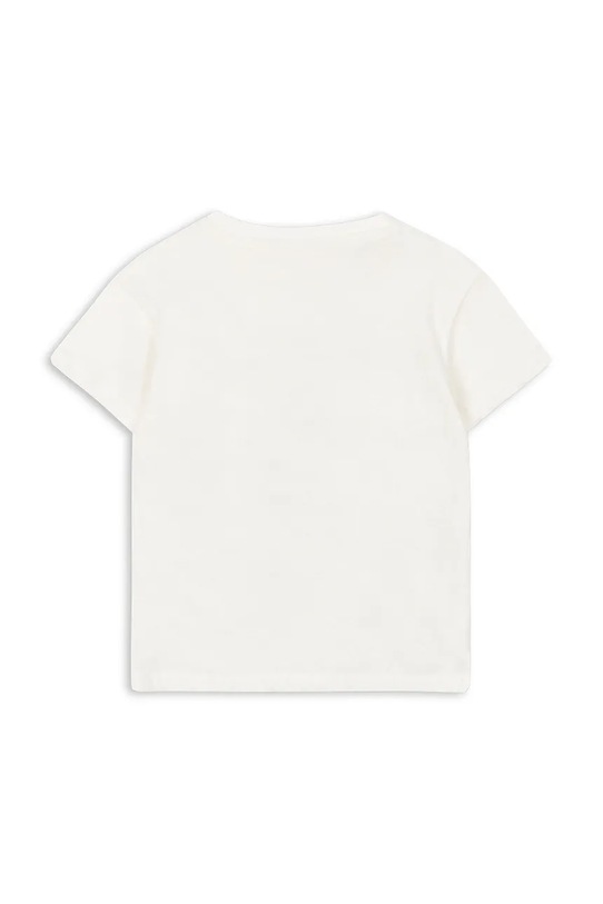 Chłopiec Konges Sløjd t-shirt dziecięcy ERA TEE OCS KS104784.PPY2 biały