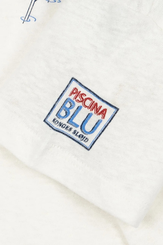 Konges Sløjd t-shirt dziecięcy ERA TEE OCS biały KS104784.PPY2