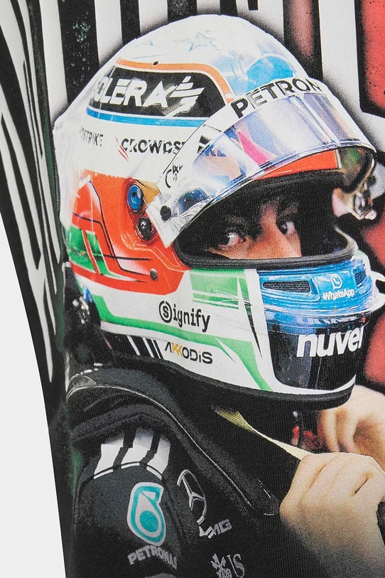 adidas Performance tričko dětské bavlněné Mercedes KE7752 černá