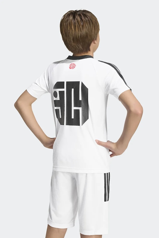 adidas Performance тениска за деца Lamine Yamal KD6433 бял