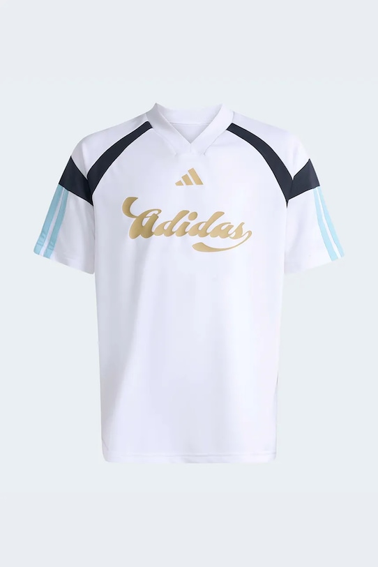 Adidas T-shirt per bambini KH3802 bianco SS26