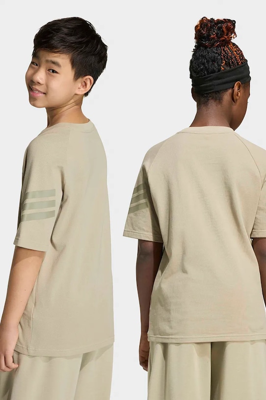 BIMBA adidas T-shirt per bambini in cotone KC8651 verde