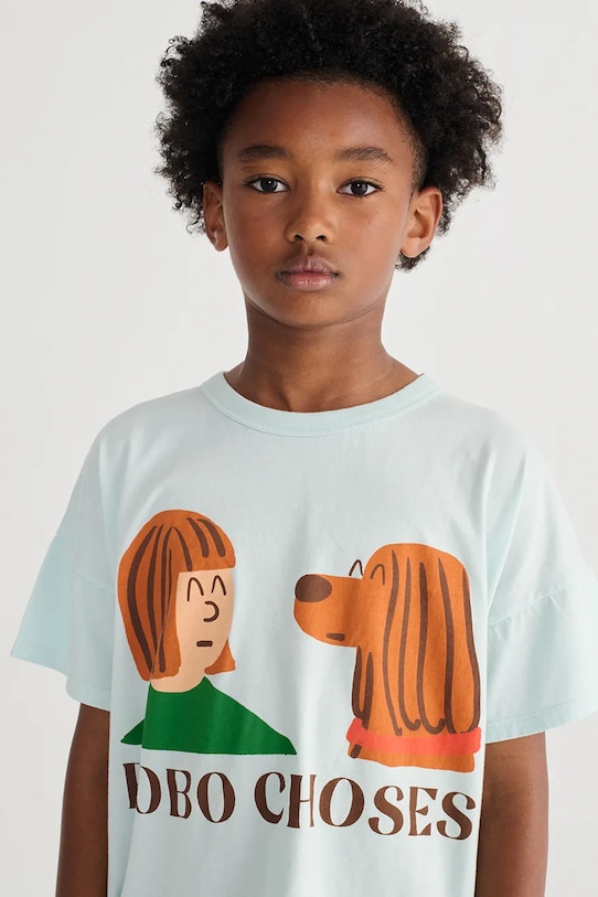 Bobo Choses gyerek pamut póló Friends in a Pickle 126AC011