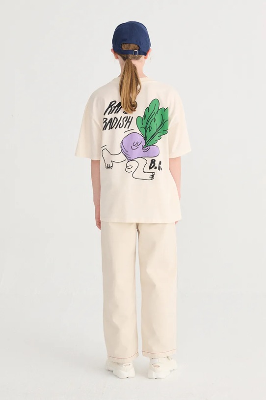 Bobo Choses t-shirt bawełniany dziecięcy Rapid Radish 126AC019